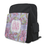 Orchids Preschool Backpack (Personalized)