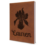 Orchids Leatherette Journal - Large - Single Sided (Personalized)