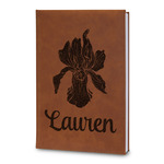 Orchids Leatherette Journal - Large - Double Sided (Personalized)