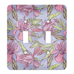 Orchids Light Switch Cover (2 Toggle Plate)