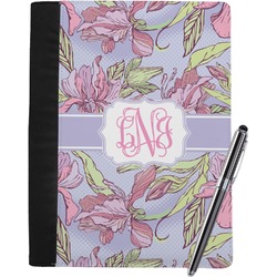 Orchids Notebook Padfolio - Large w/ Monogram