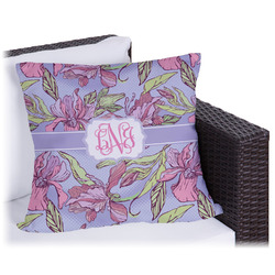 Orchids Outdoor Pillow - 18" (Personalized)