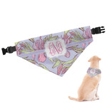 Orchids Dog Bandana - Small (Personalized)