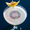 Orchids Printed Drink Topper - Small - In Context