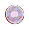 Orchids Printed Icing Circle - XSmall - On Cookie