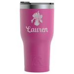 Orchids RTIC Tumbler - Magenta - Laser Engraved - Single-Sided (Personalized)