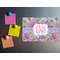 Orchids Rectangular Fridge Magnet - LIFESTYLE