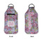 Orchids Sanitizer Holder Keychain - Large APPROVAL (Flat)