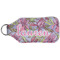 Orchids Sanitizer Holder Keychain - Large (Back)