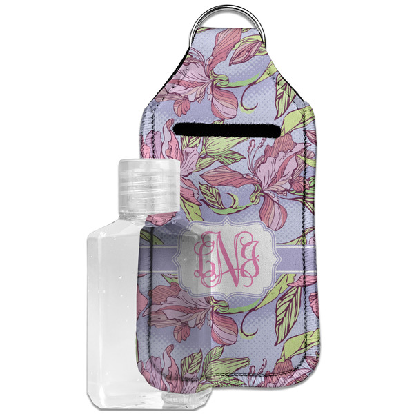 Custom Orchids Hand Sanitizer & Keychain Holder - Large (Personalized)