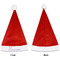 Orchids Santa Hats - Front and Back (Single Print) APPROVAL