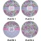 Orchids Set of Appetizer / Dessert Plates (Approval)