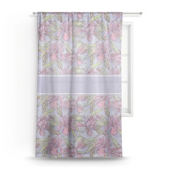 Orchids Sheer Curtain