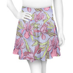 Orchids Skater Skirt - Small