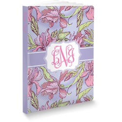 Orchids Softbound Notebook - 7.25" x 10" (Personalized)