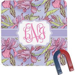 Orchids Square Fridge Magnet (Personalized)