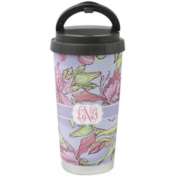 Orchids Stainless Steel Coffee Tumbler (Personalized)