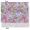 Orchids Tissue Paper - Heavyweight - Medium - Front & Back