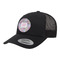 Orchids Trucker Hat - Black (Personalized)