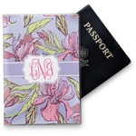 Orchids Vinyl Passport Holder (Personalized)