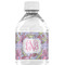 Orchids Water Bottle Label - Single Front