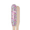 Orchids Wooden Food Pick - Paddle - Single Sided - Front & Back