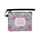 Orchids Wristlet ID Case w/ Monogram