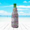 Orchids Zipper Bottle Cooler - LIFESTYLE