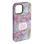 Orchids iPhone Case - Rubber Lined - iPhone 15 Plus (Personalized)