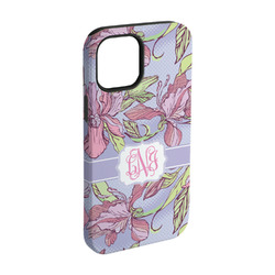 Orchids iPhone Case - Rubber Lined - iPhone 15 (Personalized)