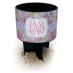 Orchids Black Beach Spiker Drink Holder (Personalized)