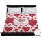 Cute Raccoon Couple Duvet Cover (King)