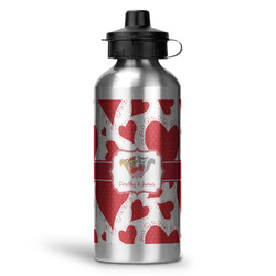 Cute Squirrel Couple Water Bottle - Aluminum - 20 oz (Personalized)