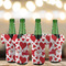 Cute Squirrel Couple Jersey Bottle Cooler - Set of 4 - LIFESTYLE