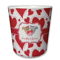 Cute Squirrel Couple Plastic Tumbler 6oz (Personalized)