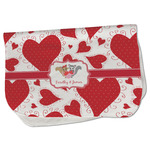 Cute Squirrel Couple Burp Cloth - Fleece w/ Couple's Names