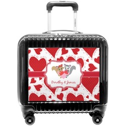 Cute Squirrel Couple Pilot / Flight Suitcase (Personalized)