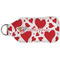 Cute Squirrel Couple Sanitizer Holder Keychain - Large (Back)