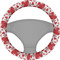 Cute Raccoon Couple Steering Wheel Cover