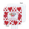 Cute Squirrel Couple White Plastic Stir Stick - Single Sided - Square - Approval