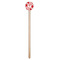 Cute Squirrel Couple Wooden 7.5" Stir Stick - Round - Single Stick