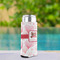 Hearts & Bunnies Can Cooler - Tall 12oz - In Context