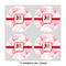 Hearts & Bunnies 4" Multipurpose Round Labels - Sheet