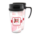 Hearts & Bunnies Acrylic Travel Mug (Personalized)