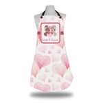 Hearts & Bunnies Apron w/ Couple's Names