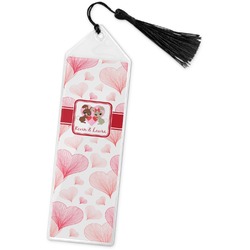 Hearts & Bunnies Book Mark w/Tassel (Personalized)