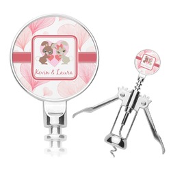 Hearts & Bunnies Corkscrew (Personalized)