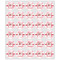 Hearts & Bunnies Drink Topper - XSmall - Set of 30