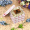 Hearts & Bunnies Gift Boxes with Lid - Canvas Wrapped - Small - In Context