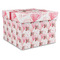 Hearts & Bunnies Gift Boxes with Lid - Canvas Wrapped - XX-Large - Front/Main